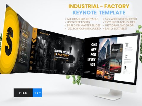Industrial - Factory Keynote Template ESLLRJ7