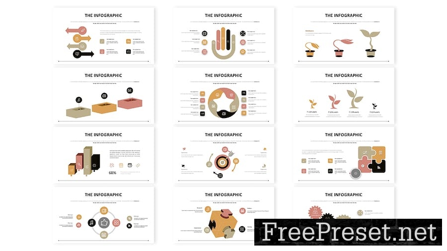 Infographic Infographic Presentation Google Slide BBU34DC