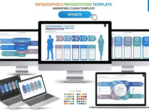 Infographic Keynote PresentationTemplate P9YU765