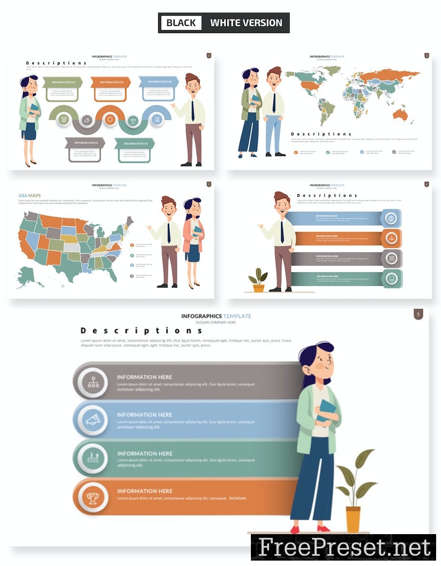 Infographic Keynote Templates