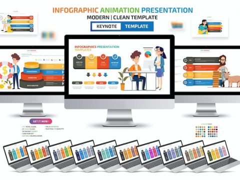 Infographic Keynote Templates AVGA6JS