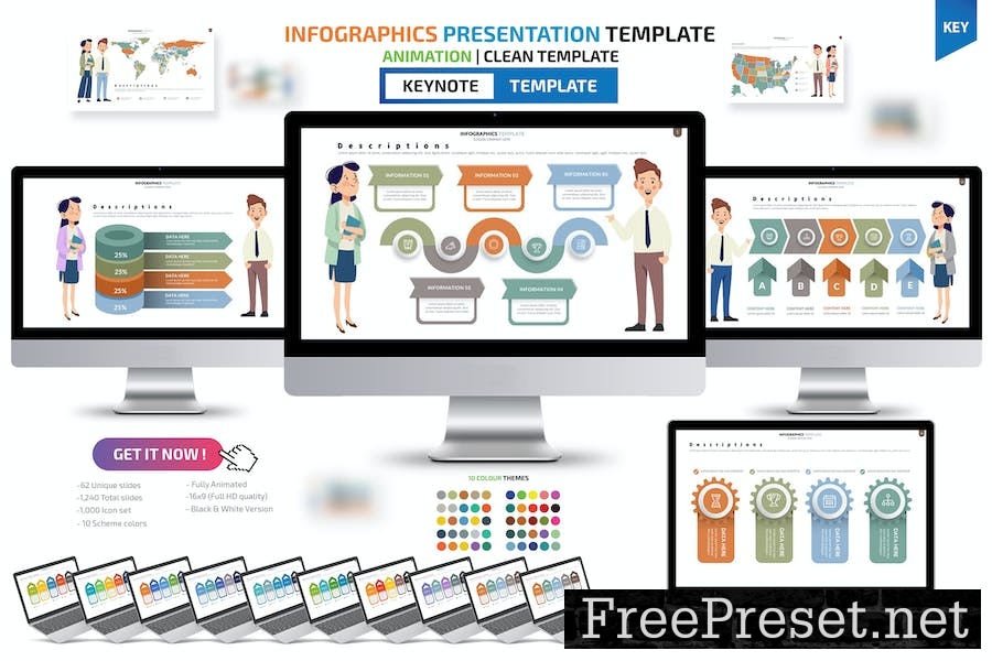 Infographic Keynote Templates