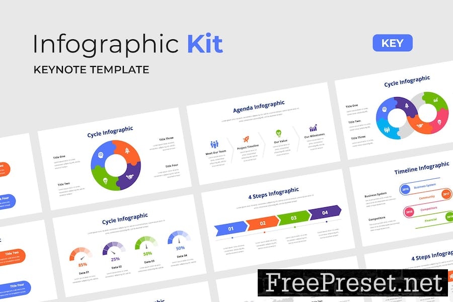 Infographic Kit Keynote 9HYZHZA