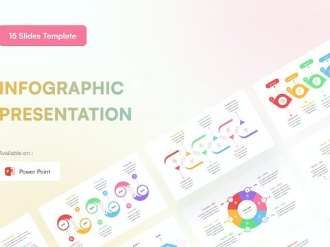 Infographic Timeline Presentation Template XZBT54S