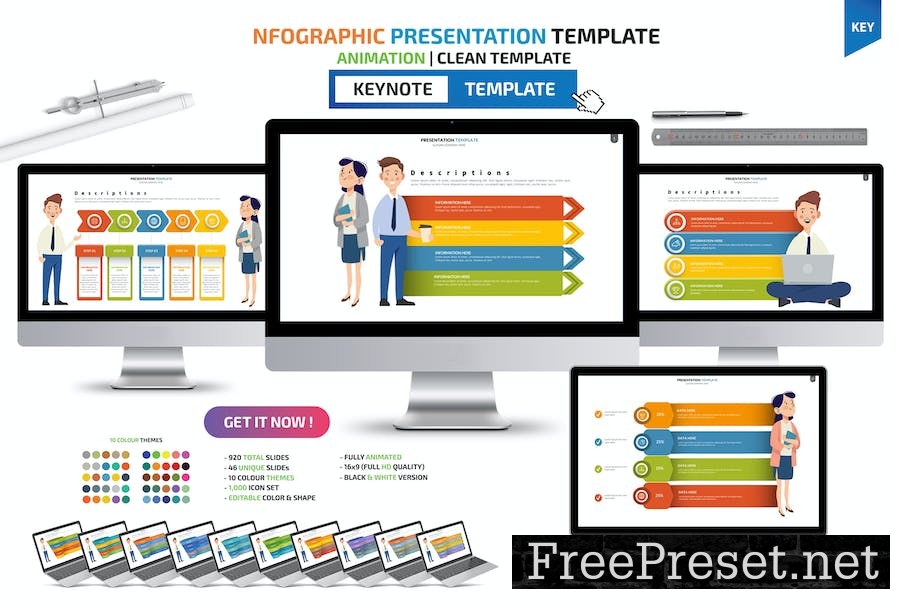 Infographics Keynote Presentation