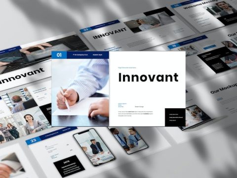 Innovant - Business Presentation Google Slide DXHXHQZ