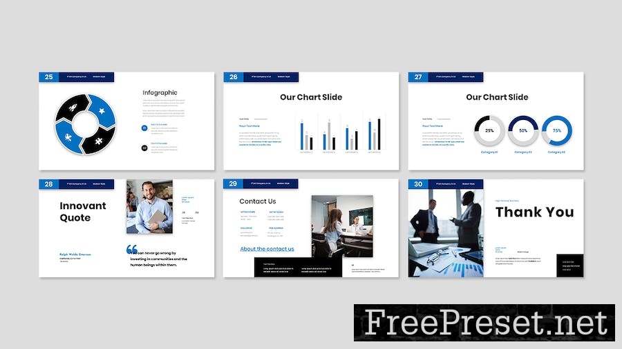 Innovant Business Presentation PowerPoint Template SSSKL6H