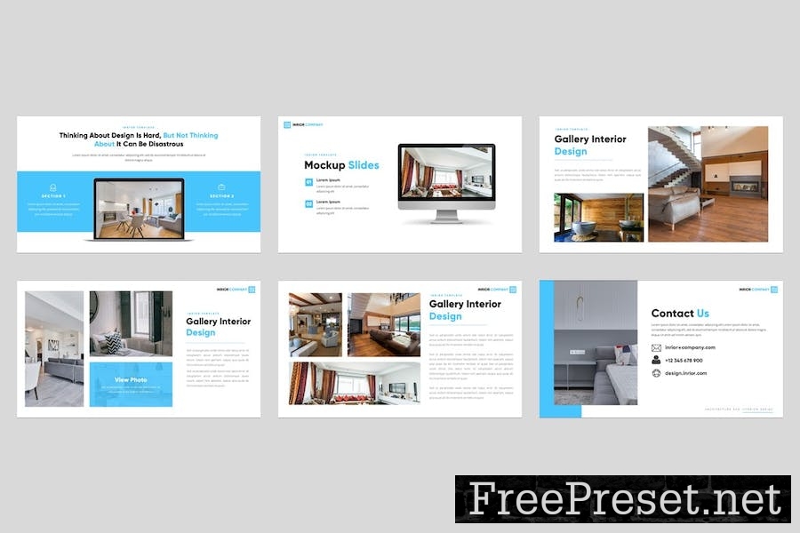 Inrior - Interior Keynote Template Template PD84HL4