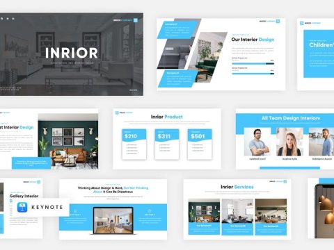 Inrior - Interior Keynote Template Template PD84HL4