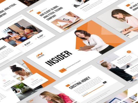 Insider - Business Google Slide Template HQT63FJ