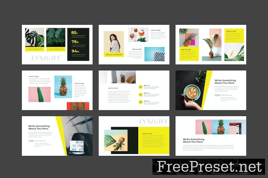 Insight - PowerPoint Template HJ8TGNM