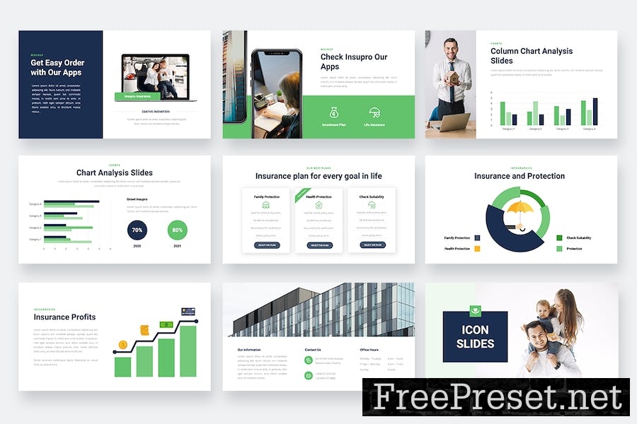 INSUPRO - Insurance Keynote Template Z9WYKRQ