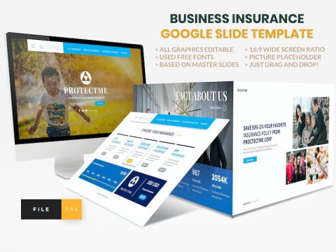 Insurance - Business Consultant Google Slide T6BXTY8