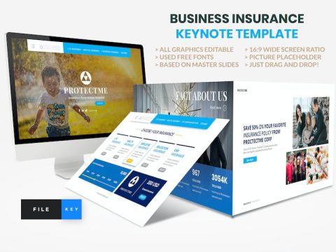 Insurance - Business Consultant Keynote Template KWWTPET