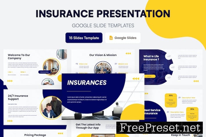 Insurance Presentation Template Google Slides ZN2XBMJ