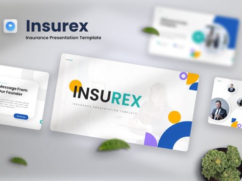 Insurex - Insurance Keynote Template GXF95RW