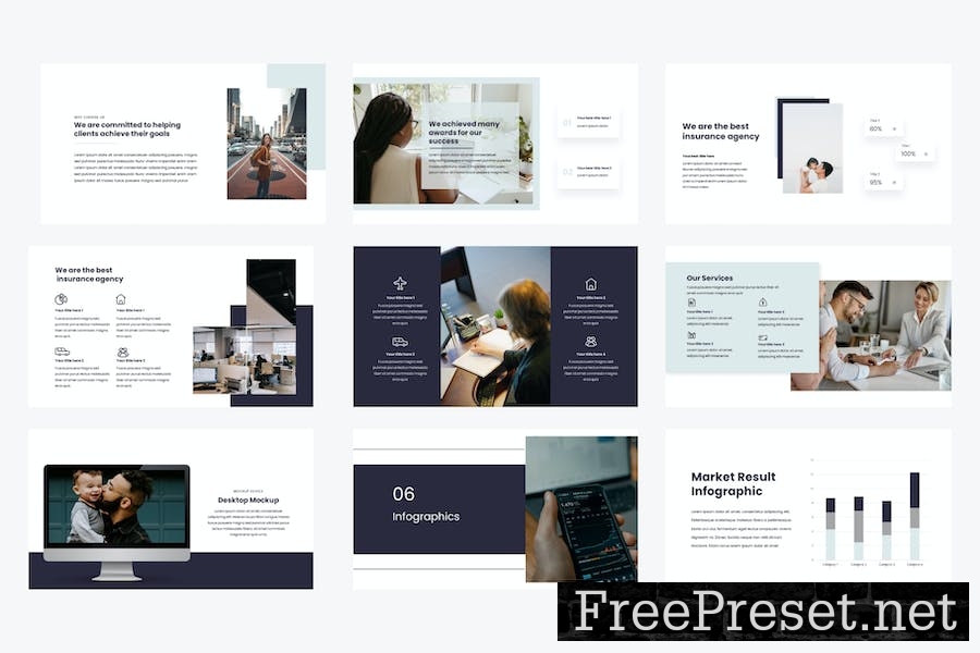 INSURIFY – Insurance Agency Presentation Template XUDYBSZ