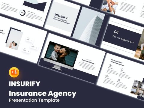 INSURIFY – Insurance Agency Presentation Template XUDYBSZ