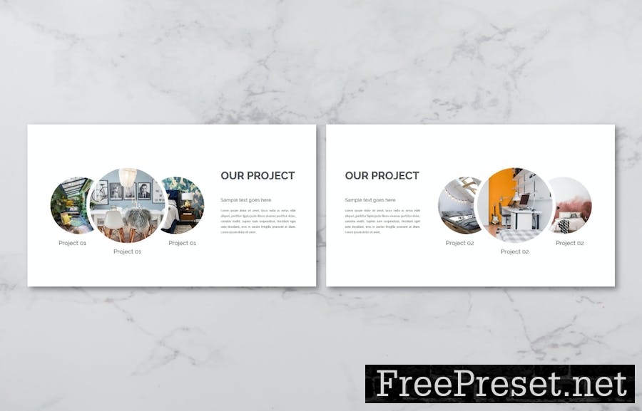 Interior Design Keynote Presentation Template JFEB23T