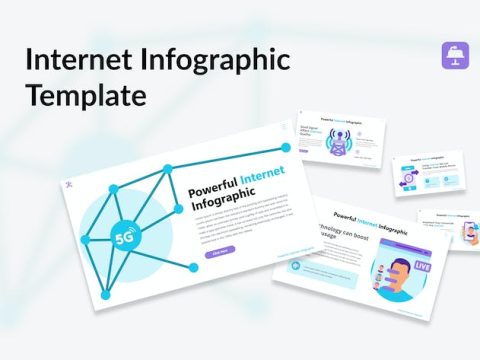 Internet Infographic Template Keynote VSHJ22S
