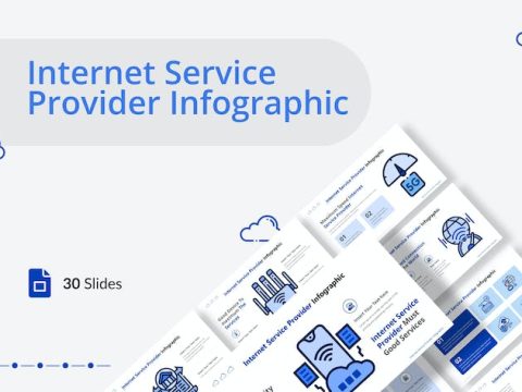 Internet Service Provider Infographic Google Slide