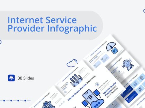 Internet Service Provider Infographic Keynote