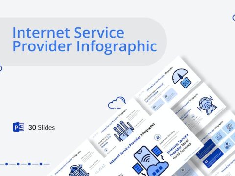 Internet Service Provider Infographic PowerPoint JC9B27X