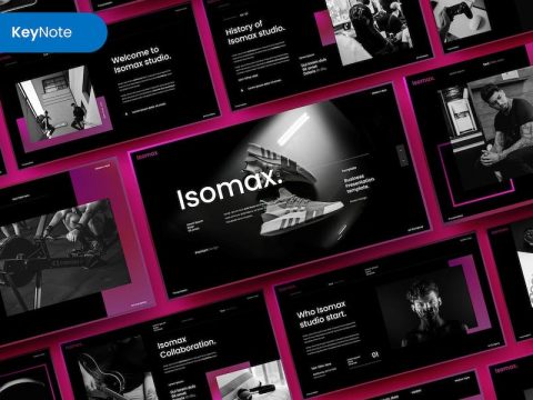 Isomax – Business Keynote Template KVEJYYE