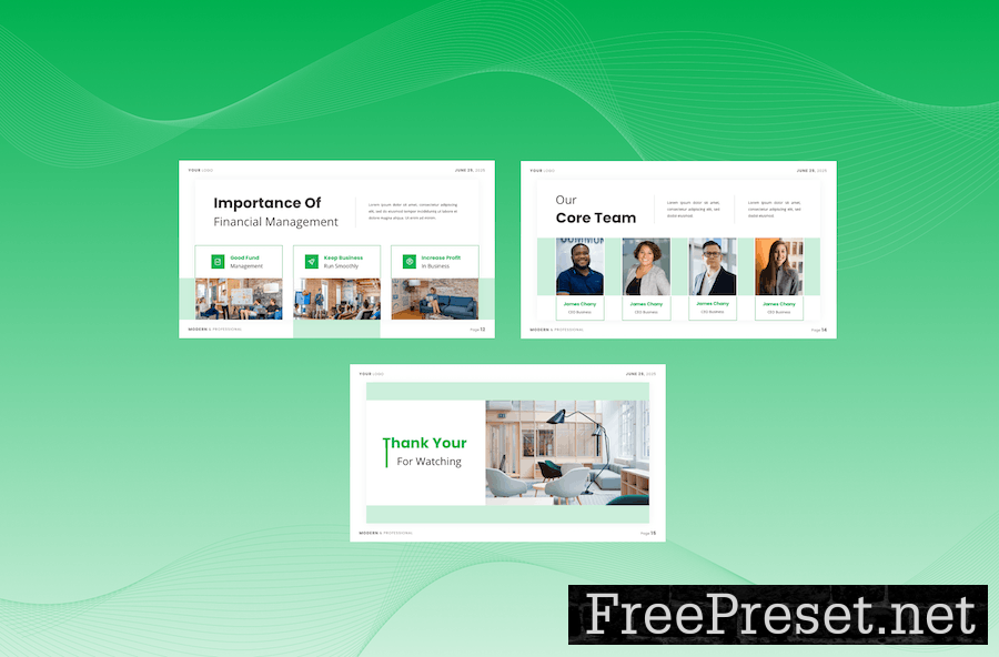 IT Consultant Presentation Template - Keynote VHJBV2T