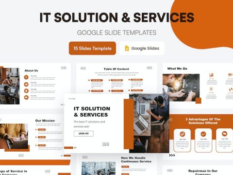 IT Solution Services Presentation Template GAU6MJ7