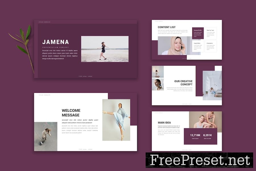 Jamena - Keynote Template HK7MBVK