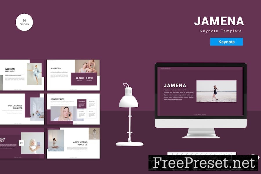 Jamena - Keynote Template HK7MBVK