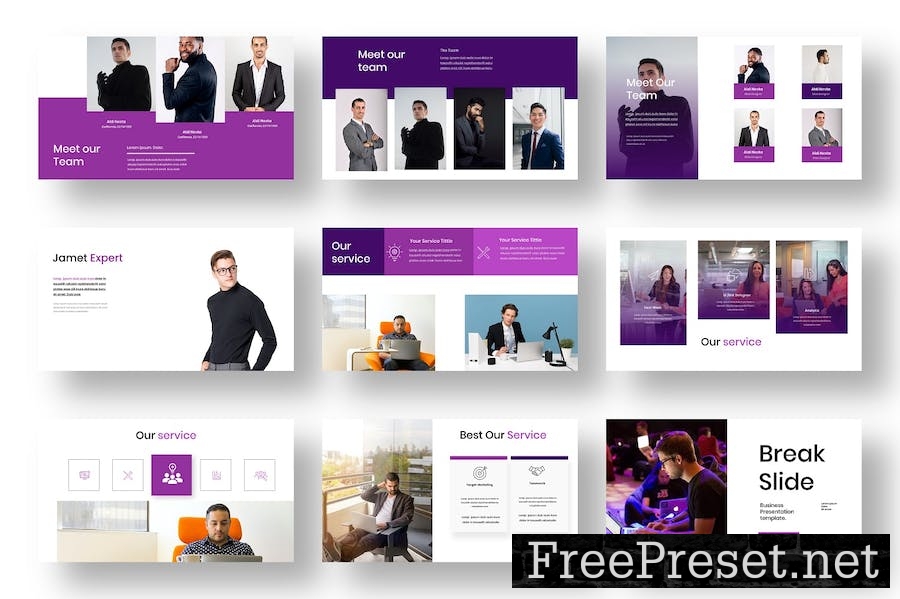 Jamet – Business Keynote Template JBWT5K6