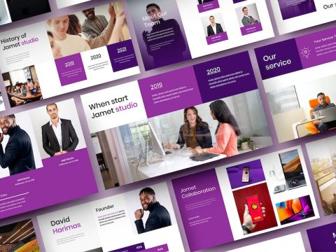 Jamet – Business Keynote Template JBWT5K6