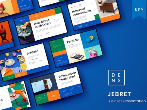 Jebret – Business Keynote Template 74GKVHH