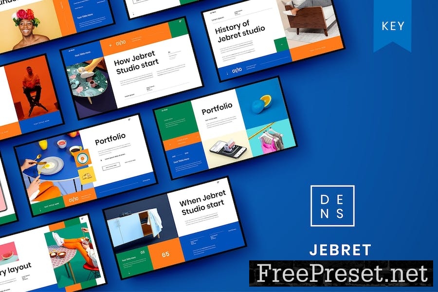 Jebret – Business Keynote Template 74GKVHH