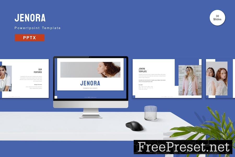 Jenora - Powerpoint Template 7Y7SPTG