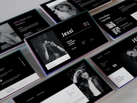 Jessi - Business Presentation Keynote Template XAXYKXY