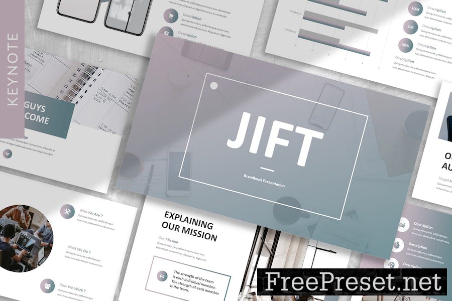 Jift - Business Keynote Template C22PHK9