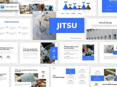 JITSU - Technology Keynote Template SW65ATV