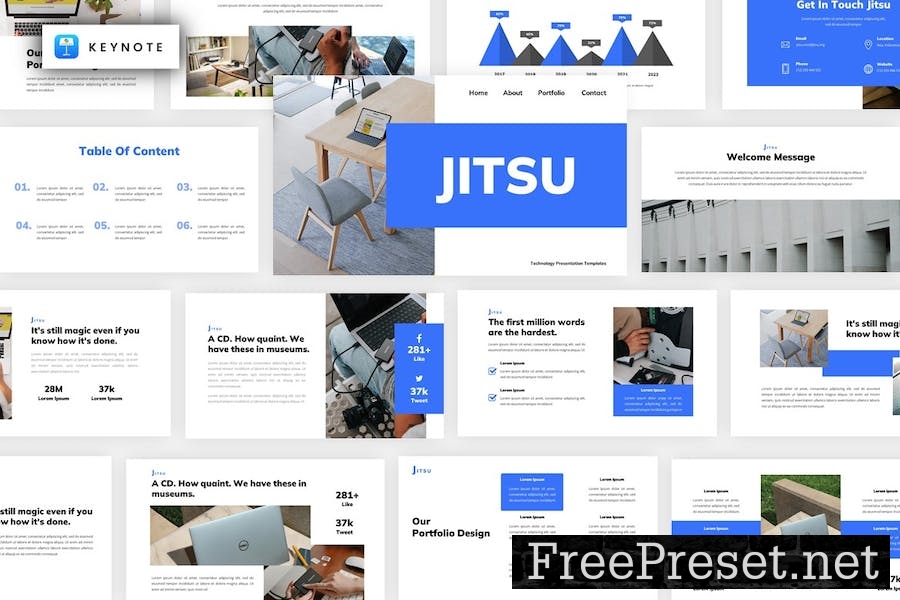 JITSU - Technology Keynote Template SW65ATV