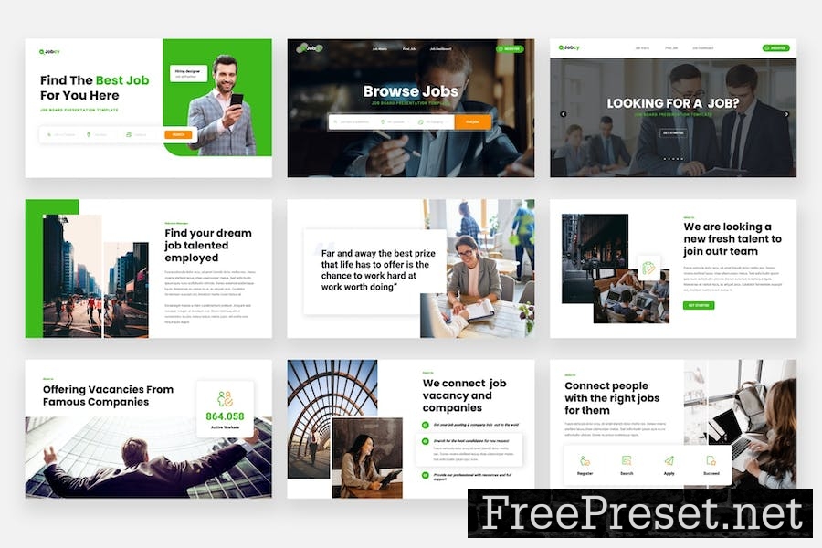 Jobcy - Job Board Keynote Template PZ92C3A