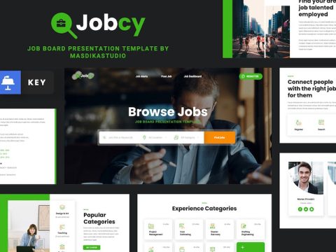 Jobcy - Job Board Keynote Template PZ92C3A