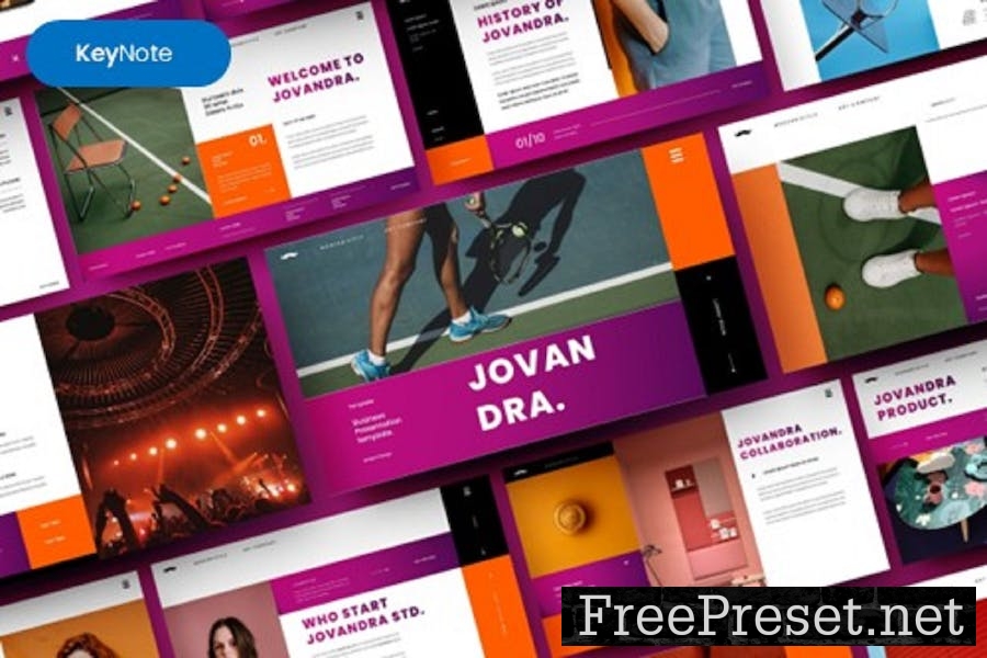 Jovandra – Business Keynote Template 9SZUZ6D