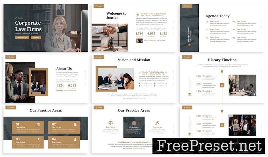 Justice - Law Firm Keynote Template N4LQK39