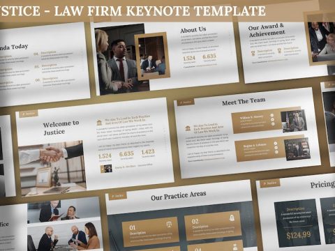 Justice - Law Firm Keynote Template N4LQK39