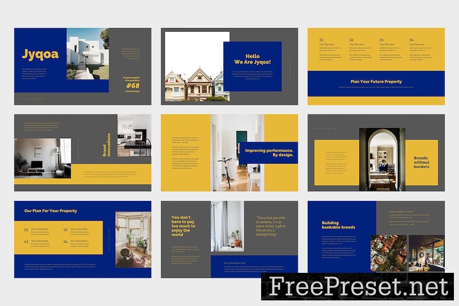 Jyqoa : Property Agent Keynote Template FG87KV2