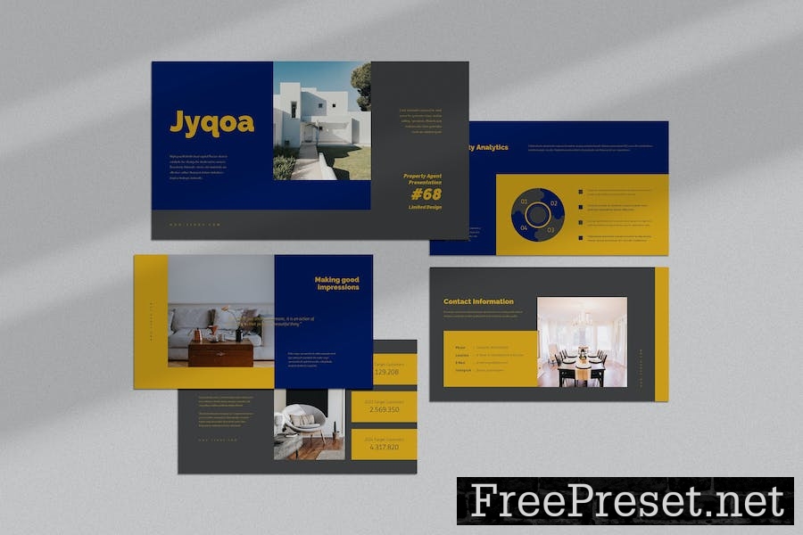 Jyqoa : Property Agent Keynote Template FG87KV2