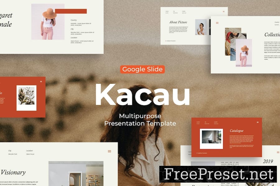 Kacau - Google Slide Template FUMAEVH