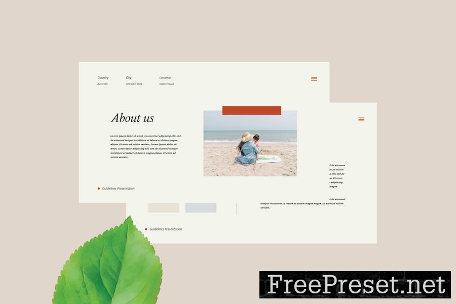 Kacau - PowerPoint Template RECXPZ4